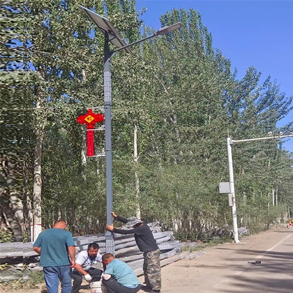 五家渠太阳能路灯安装